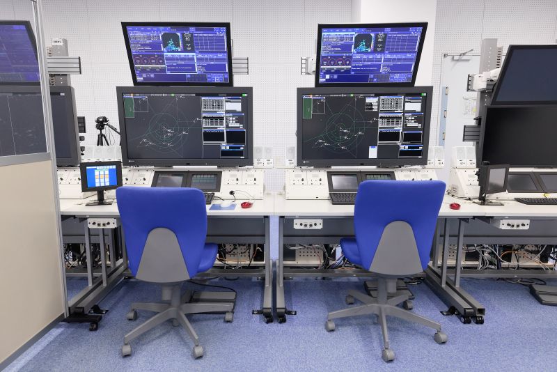 ターミナルレーダー管制実習室