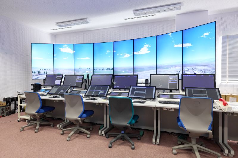 第２飛行場管制実習室