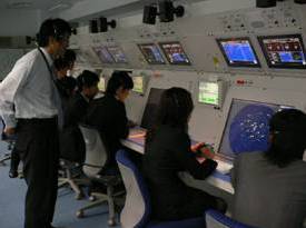 ターミナルレーダー管制実習室
