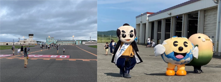 稚内空港「空の日」まつり2022の様子